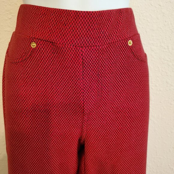 Michael Kors Women's Pull on Pants mid Rise no Button no Zip Size M/10. - Picture 2 of 16